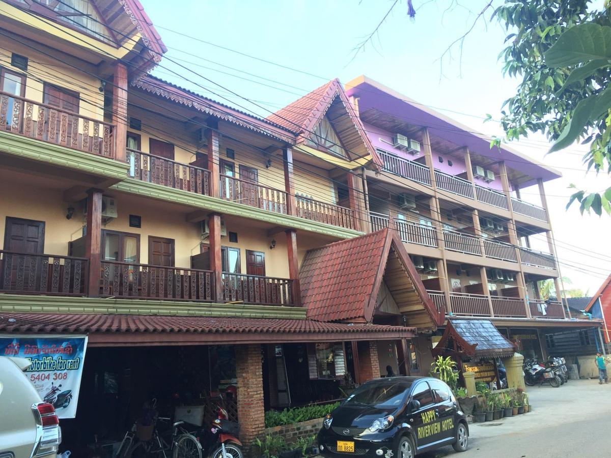 Happy River View Hotel Vang Vieng Exterior photo