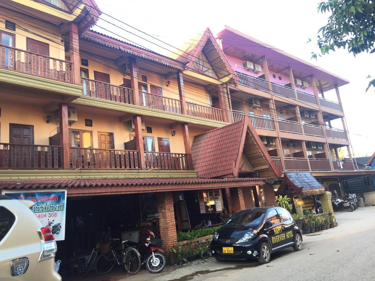 Happy River View Hotel Vang Vieng Exterior photo